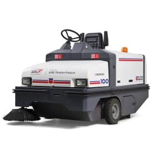 Dulevo 100EH - Ride-on fejemaskine til tung industri - 22.000 m²/h