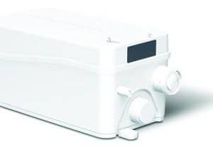 Grundfos Sololift2 D-2 afløbspumpe egnet til håndvask, brusekabine eller bidet